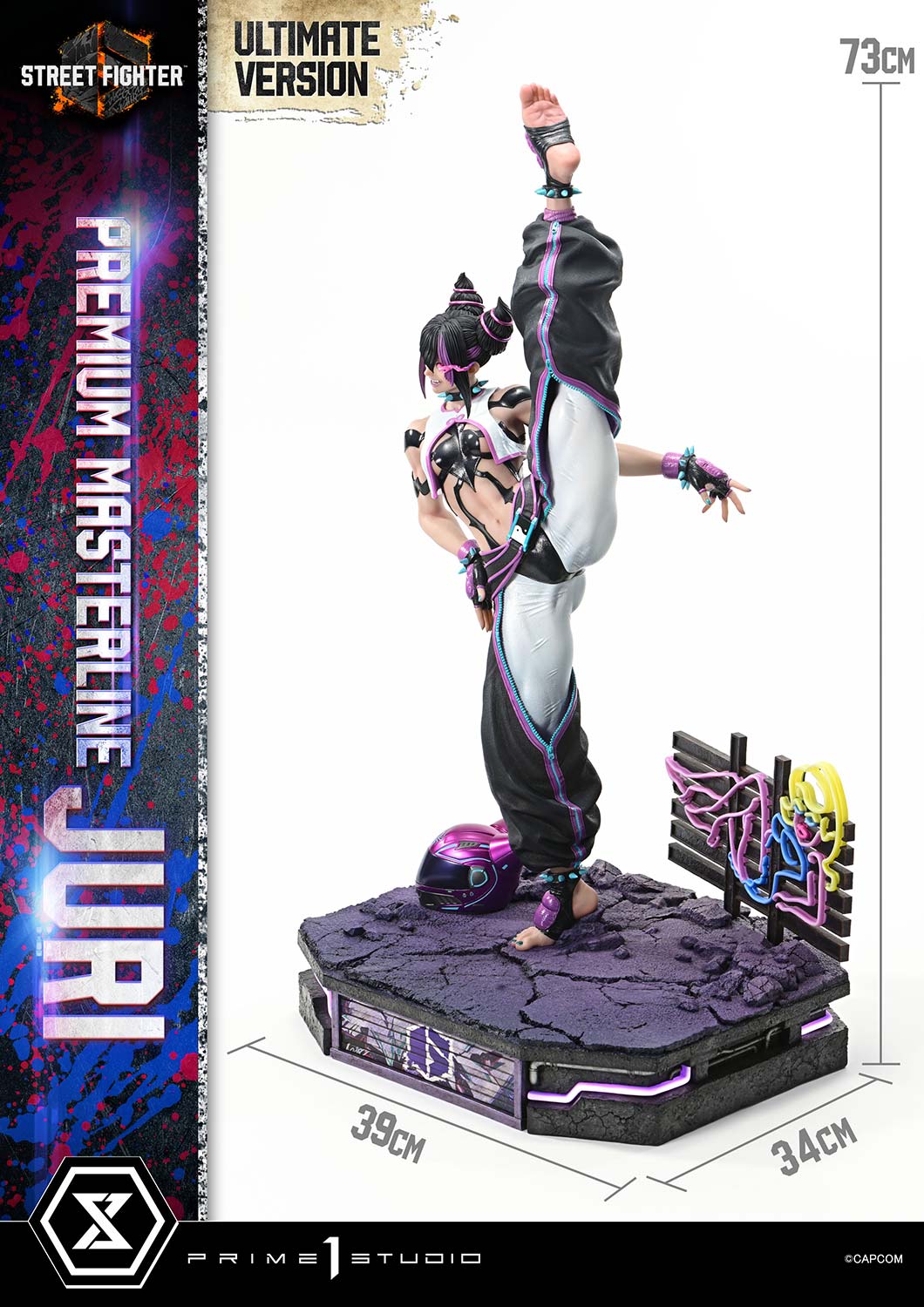 PREMIUM MASTERLINE STREET FIGHTER6 JURI ULTIMATE VERSION collectible scale model made of plastics by Tokyo Figure