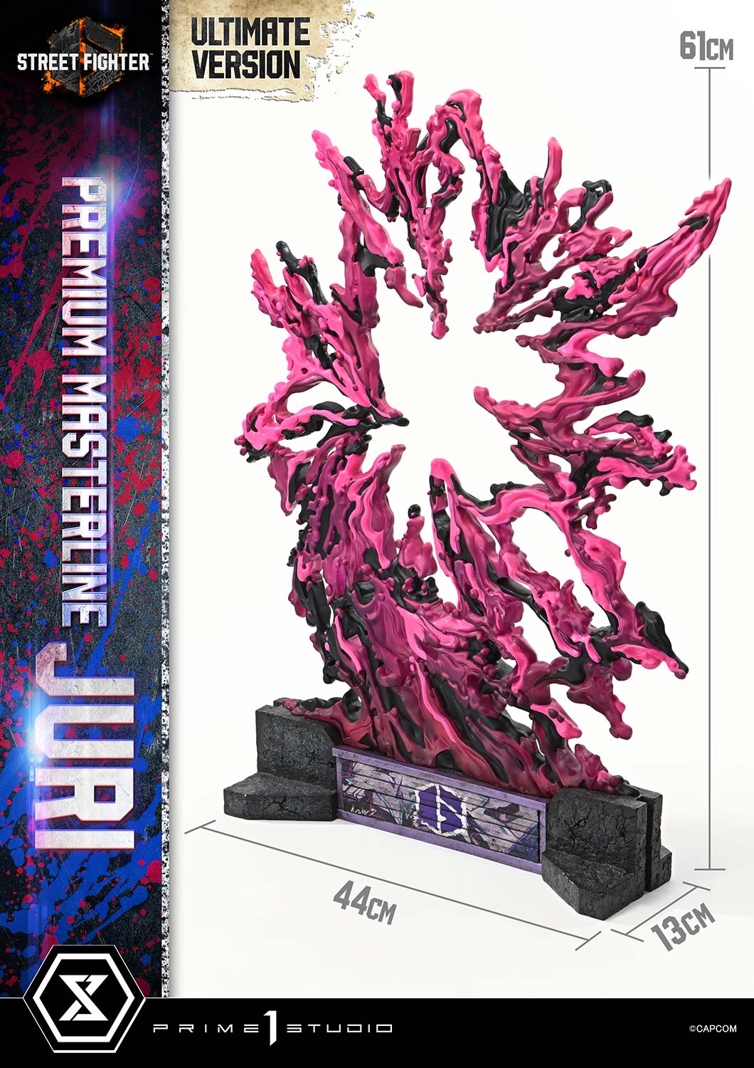 PREMIUM MASTERLINE STREET FIGHTER6 JURI ULTIMATE VERSION collectible scale model made of plastics by Tokyo Figure
