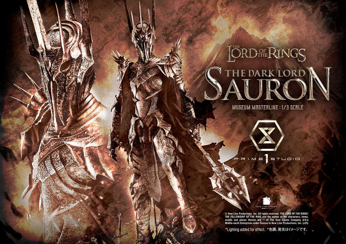 The Lord of the Rings - Museum Masterline The Dark Lord Sauron collectible scale model made of plastics by Tokyo Figure