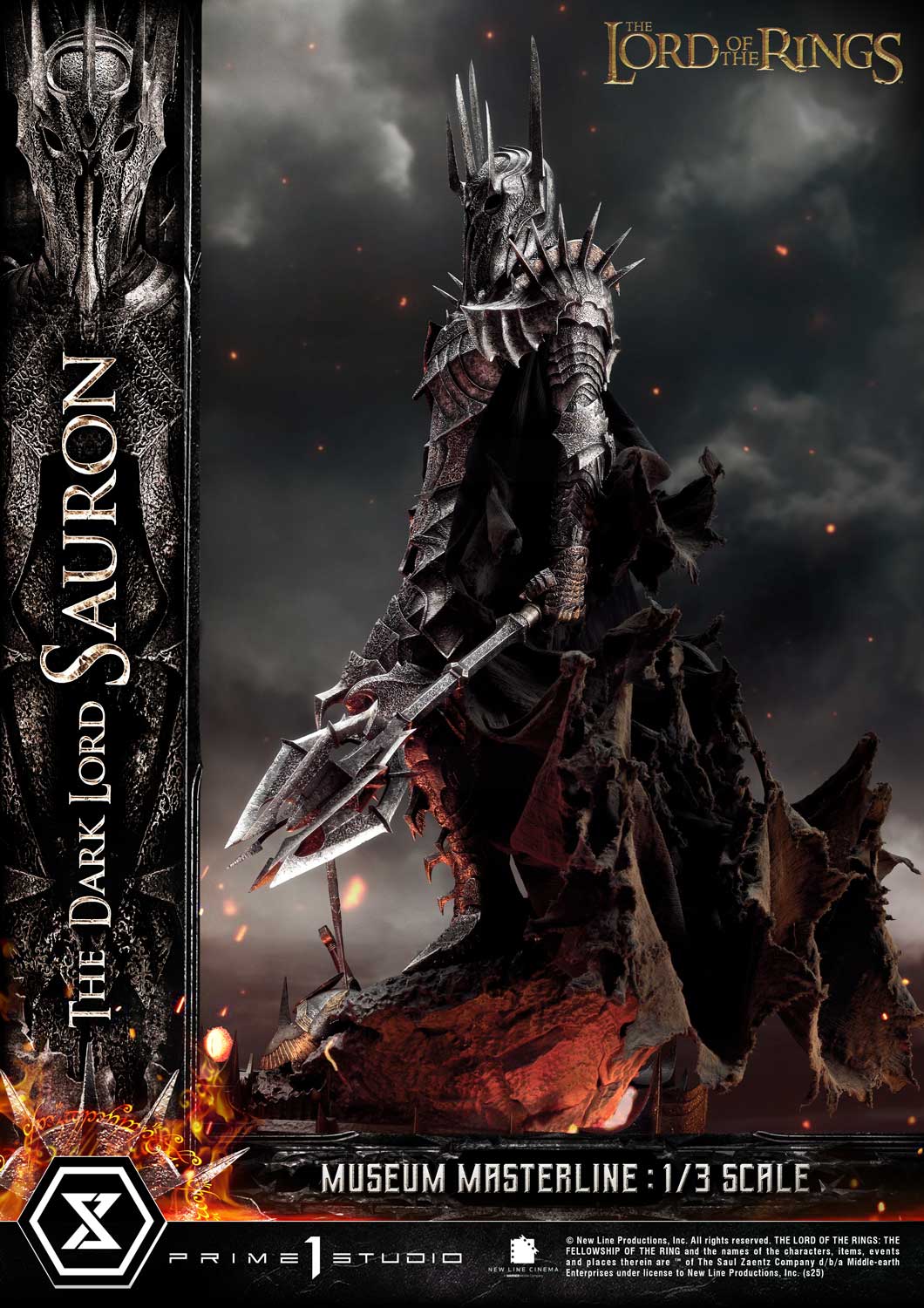 The Lord of the Rings - Museum Masterline The Dark Lord Sauron collectible scale model made of plastics by Tokyo Figure
