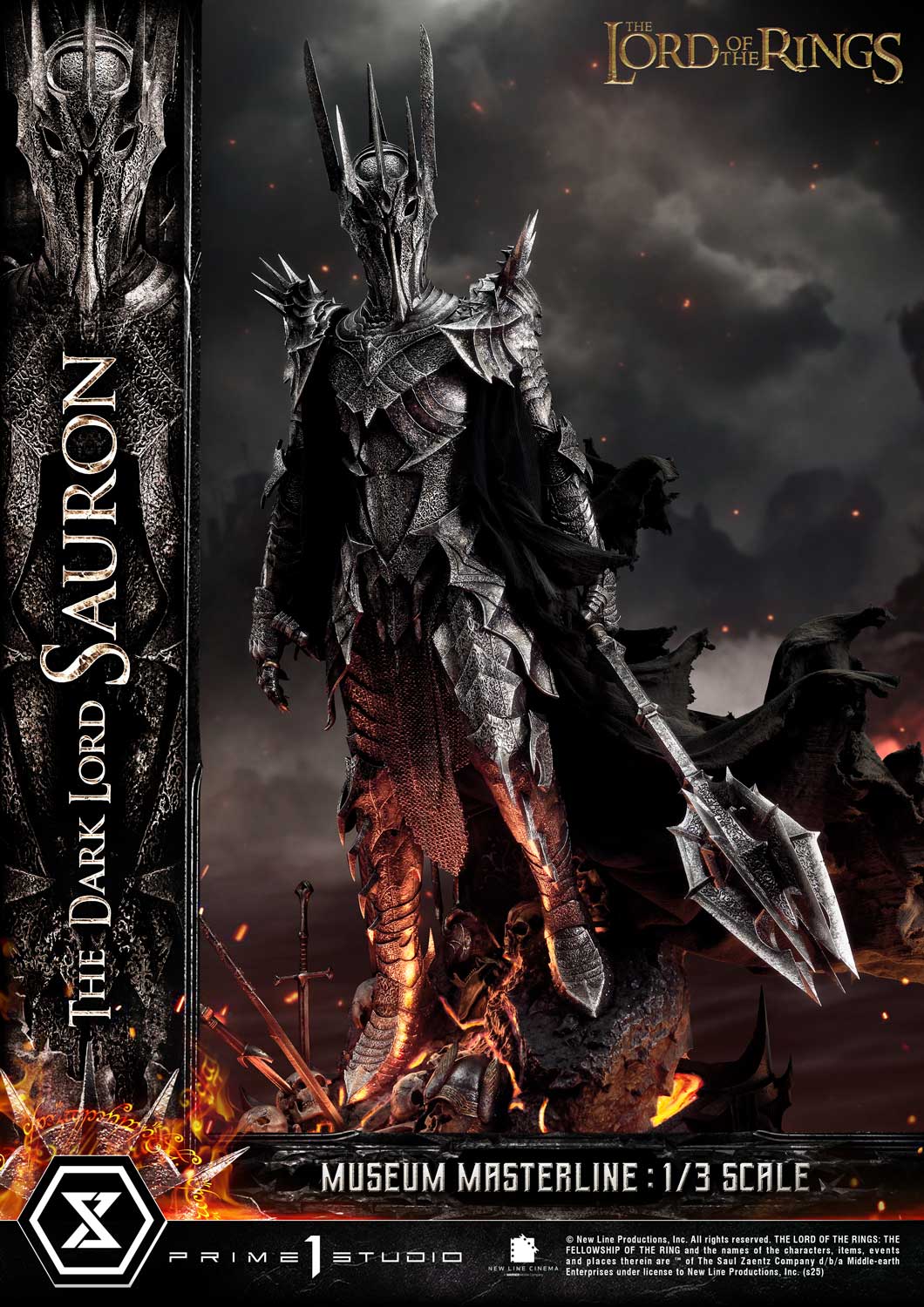 The Lord of the Rings - Museum Masterline The Dark Lord Sauron collectible scale model made of plastics by Tokyo Figure