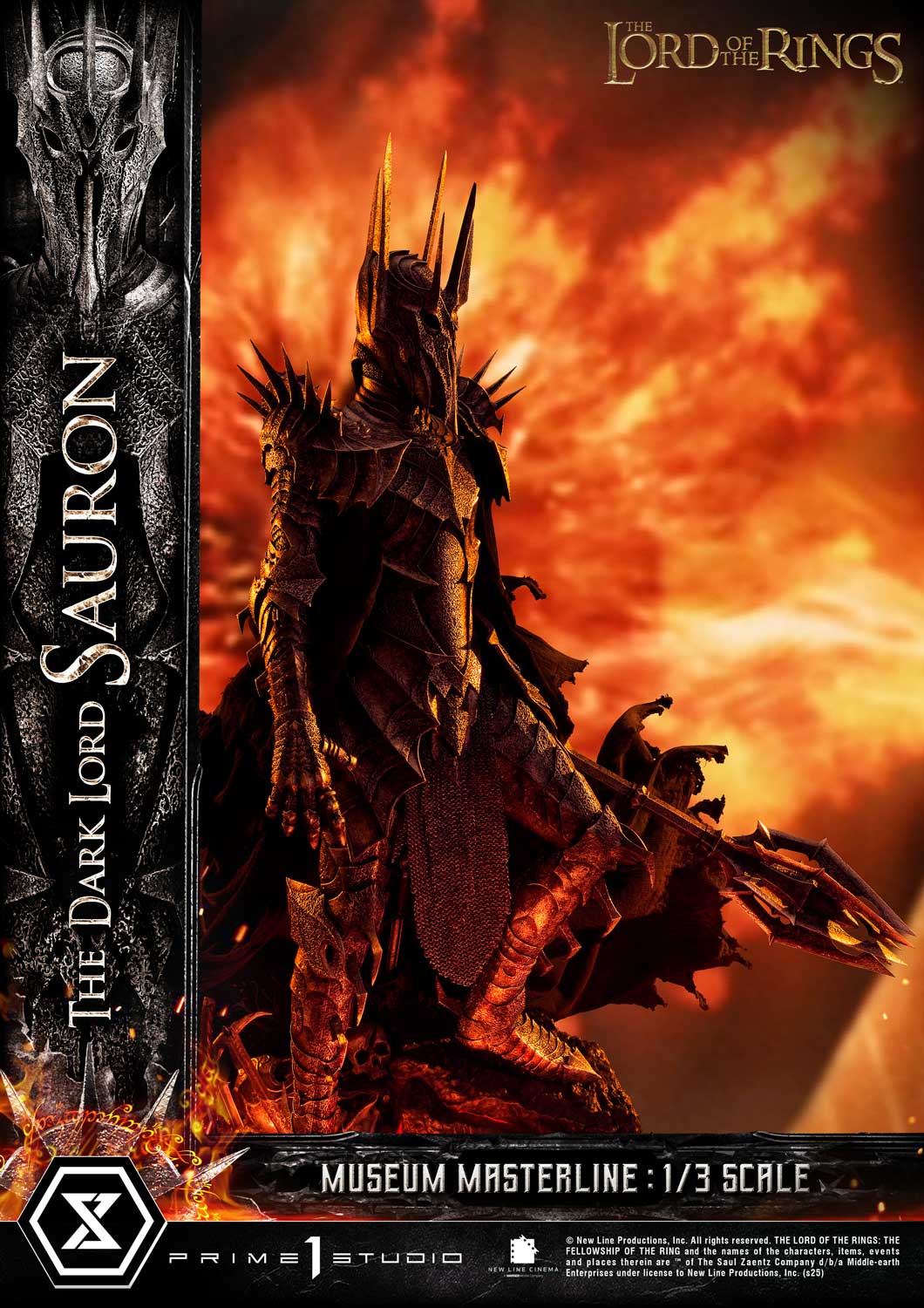 The Lord of the Rings - Museum Masterline The Dark Lord Sauron collectible scale model made of plastics by Tokyo Figure