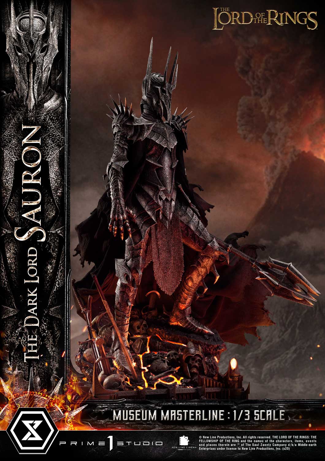 The Lord of the Rings - Museum Masterline The Dark Lord Sauron collectible scale model made of plastics by Tokyo Figure