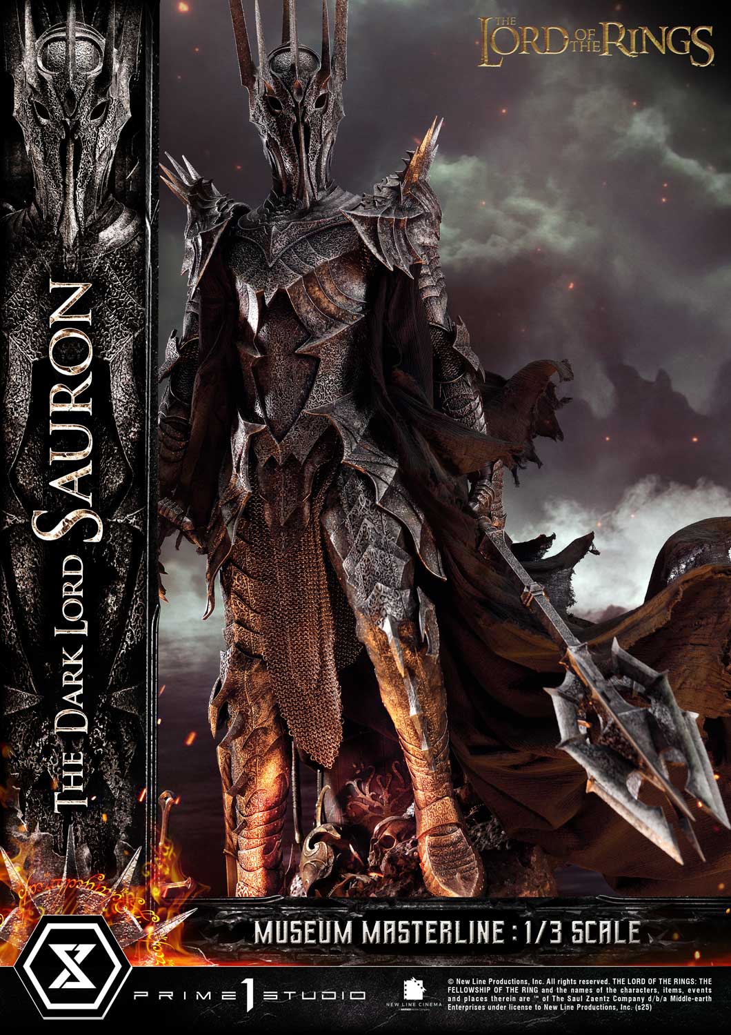 The Lord of the Rings - Museum Masterline The Dark Lord Sauron collectible scale model made of plastics by Tokyo Figure