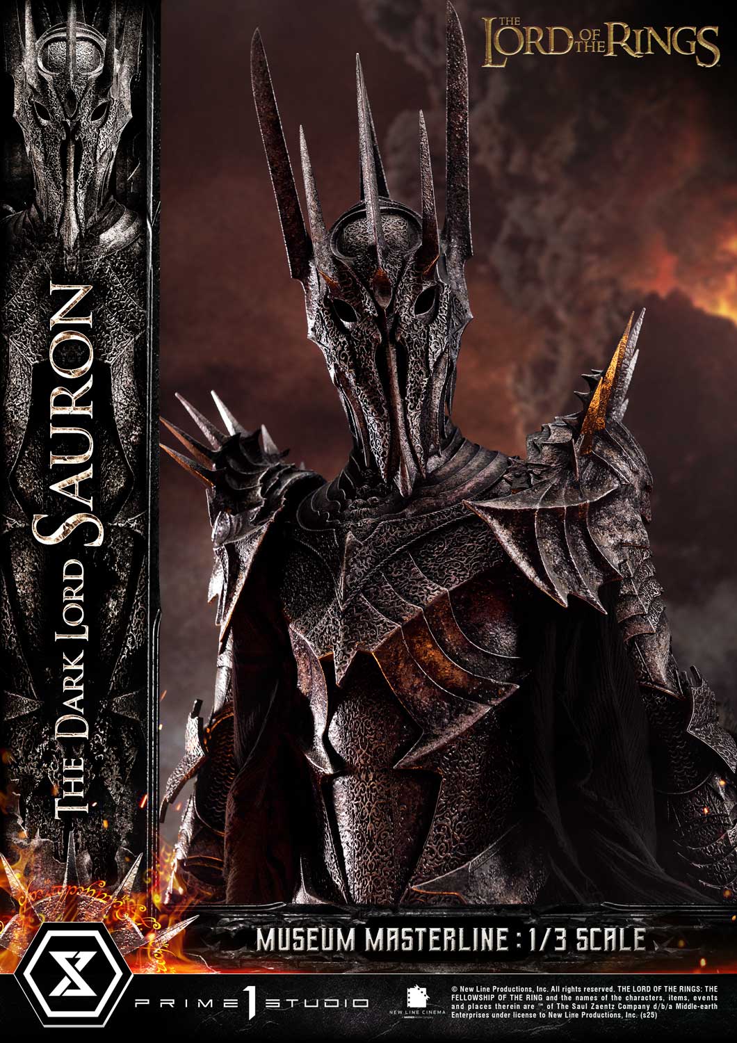 The Lord of the Rings - Museum Masterline The Dark Lord Sauron collectible scale model made of plastics by Tokyo Figure