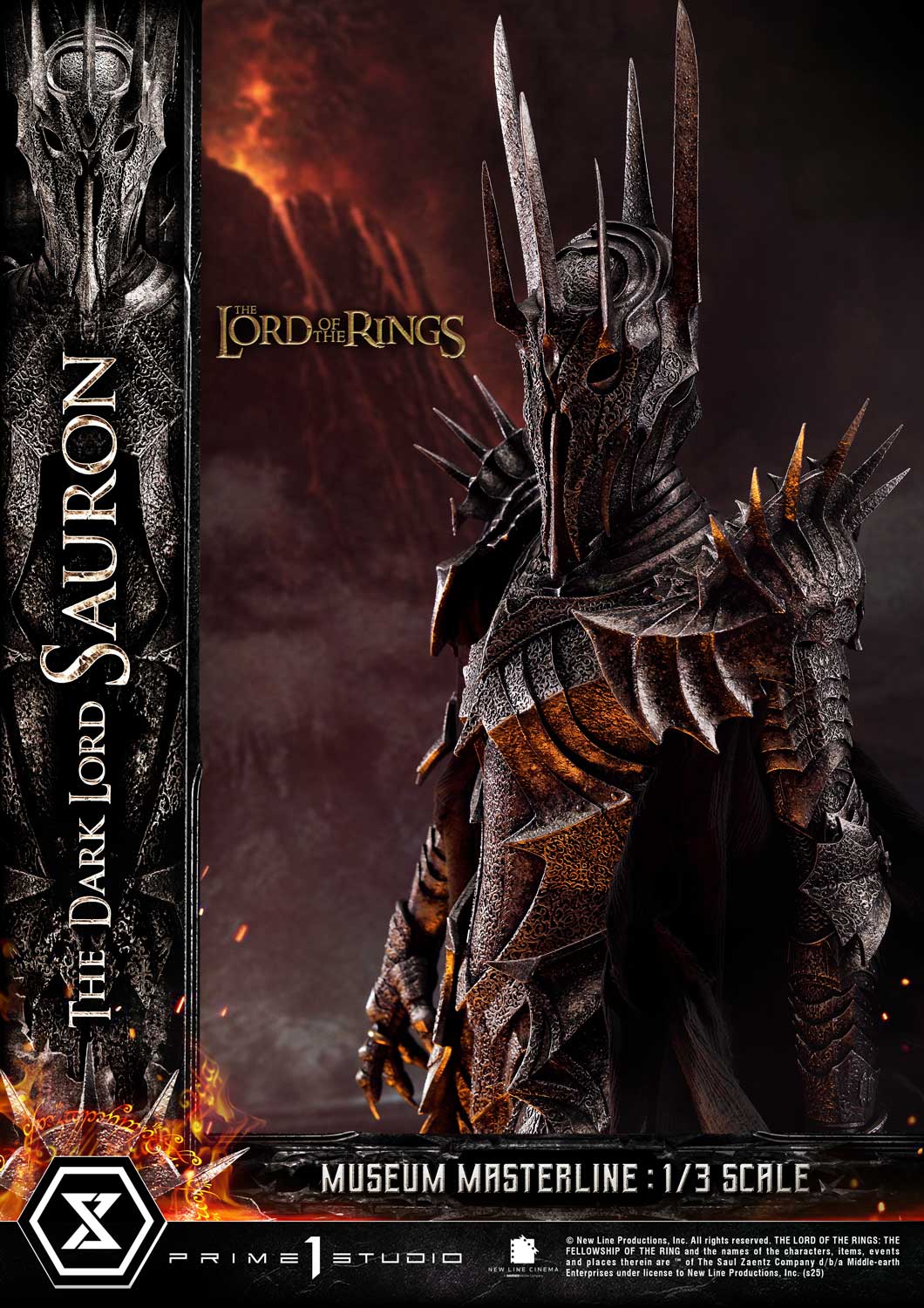 The Lord of the Rings - Museum Masterline The Dark Lord Sauron collectible scale model made of plastics by Tokyo Figure