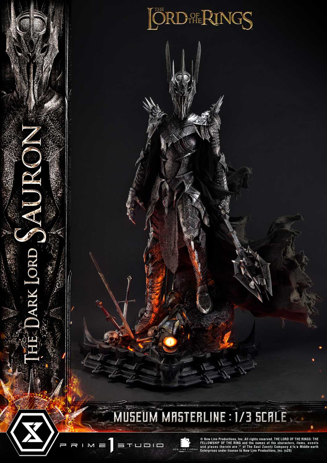 The Lord of the Rings - Museum Masterline The Dark Lord Sauron collectible scale model made of plastics by Tokyo Figure