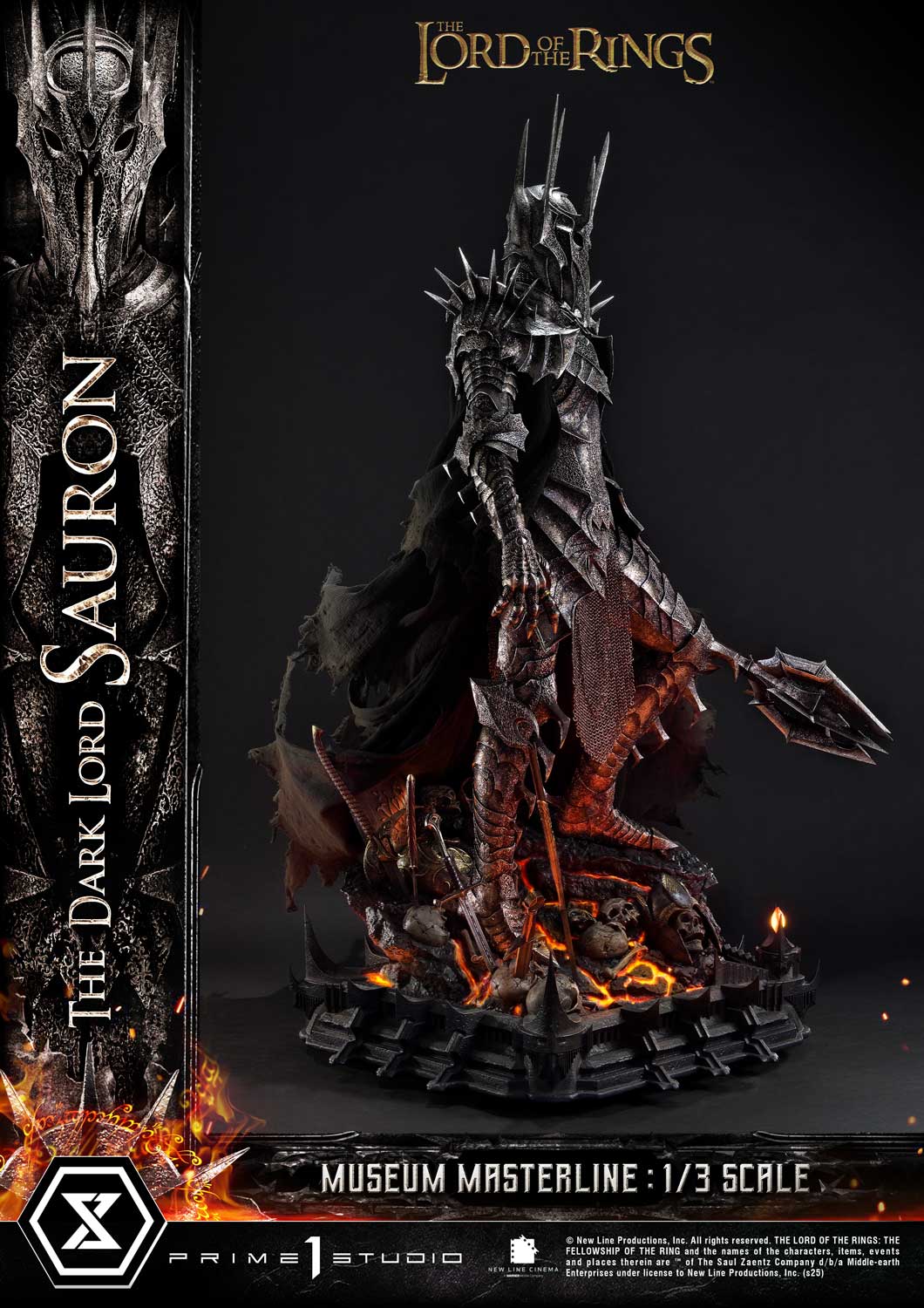 The Lord of the Rings - Museum Masterline The Dark Lord Sauron collectible scale model made of plastics by Tokyo Figure