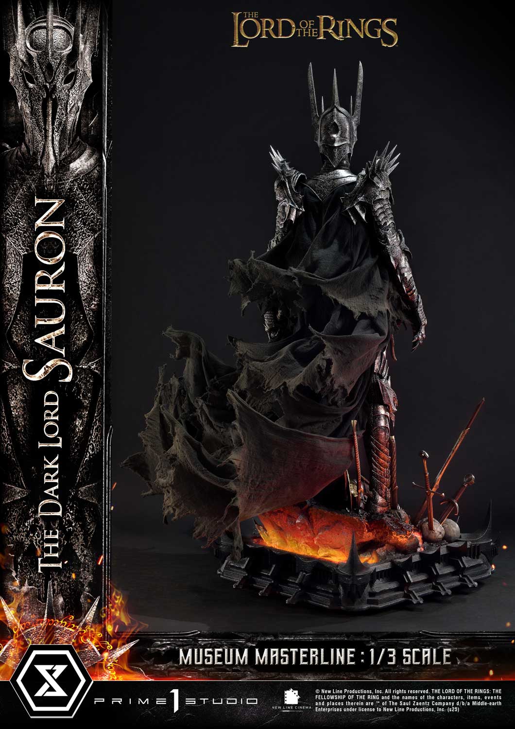 The Lord of the Rings - Museum Masterline The Dark Lord Sauron collectible scale model made of plastics by Tokyo Figure