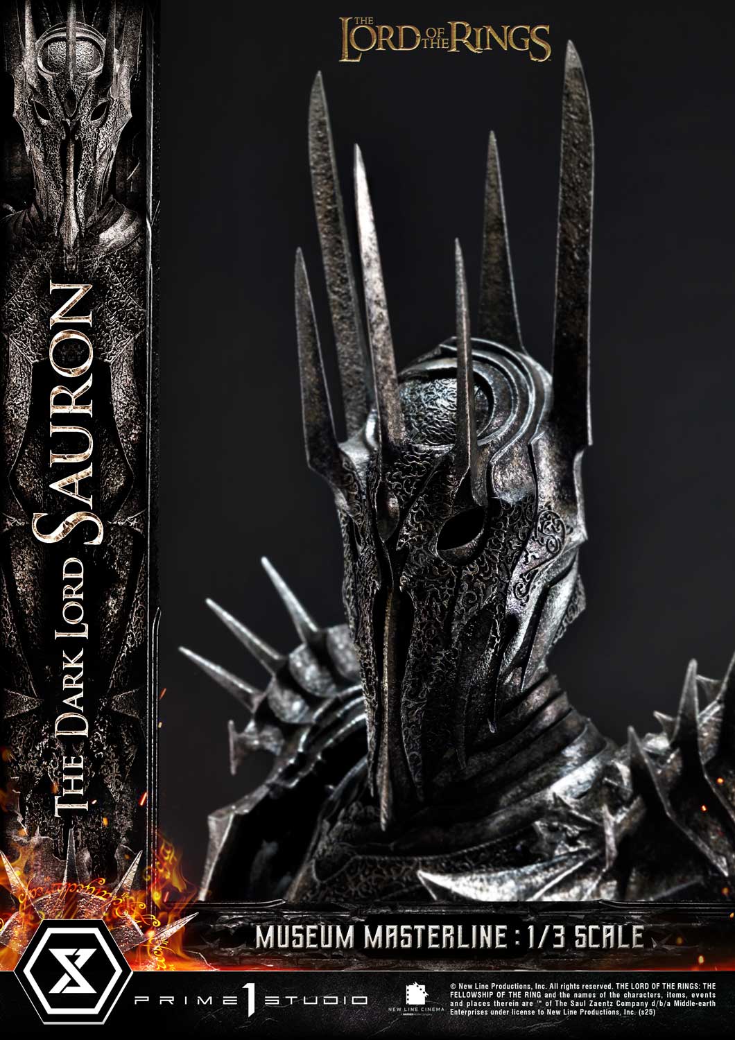 The Lord of the Rings - Museum Masterline The Dark Lord Sauron collectible scale model made of plastics by Tokyo Figure