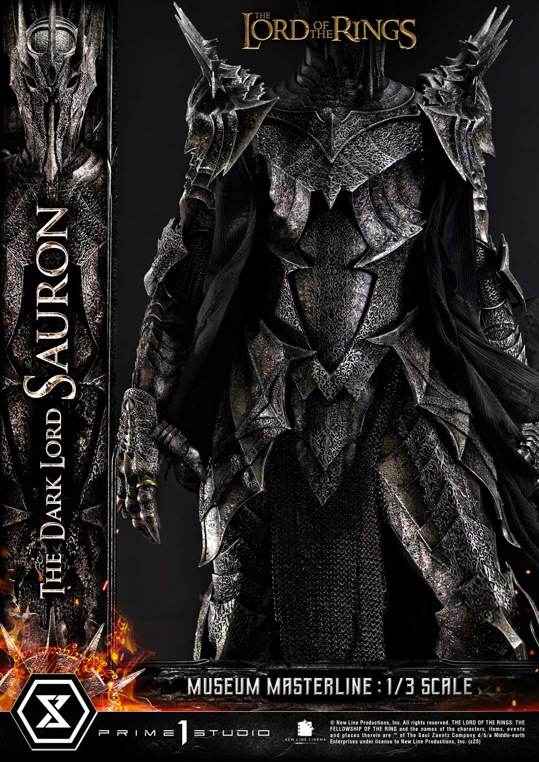 The Lord of the Rings - Museum Masterline The Dark Lord Sauron collectible scale model made of plastics by Tokyo Figure
