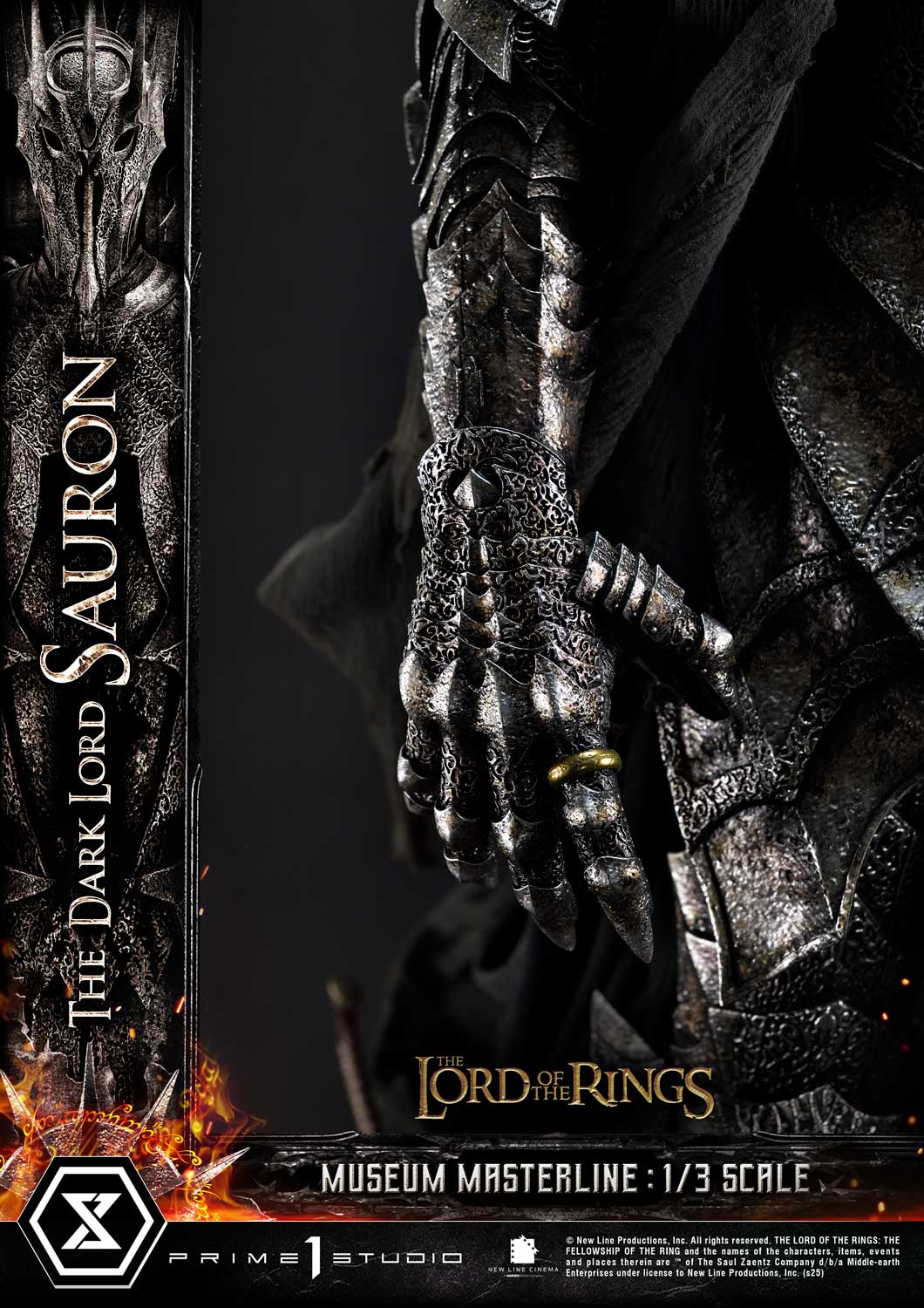 The Lord of the Rings - Museum Masterline The Dark Lord Sauron collectible scale model made of plastics by Tokyo Figure