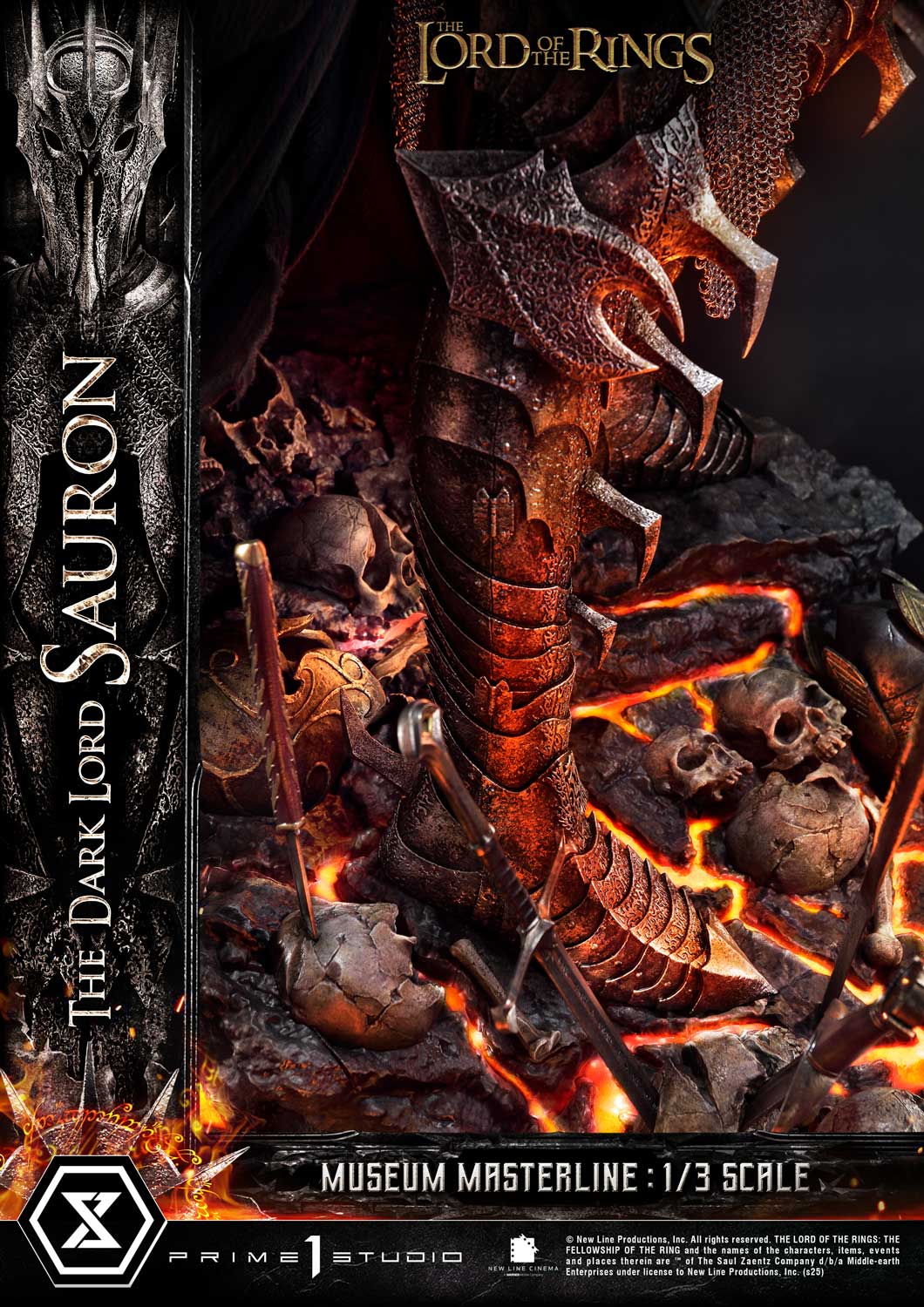 The Lord of the Rings - Museum Masterline The Dark Lord Sauron collectible scale model made of plastics by Tokyo Figure