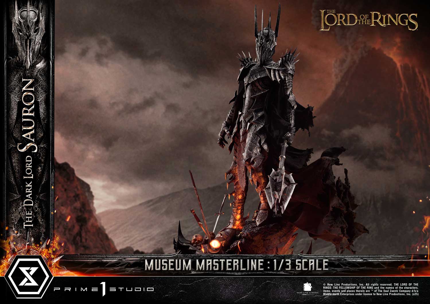 The Lord of the Rings - Museum Masterline The Dark Lord Sauron collectible scale model made of plastics by Tokyo Figure