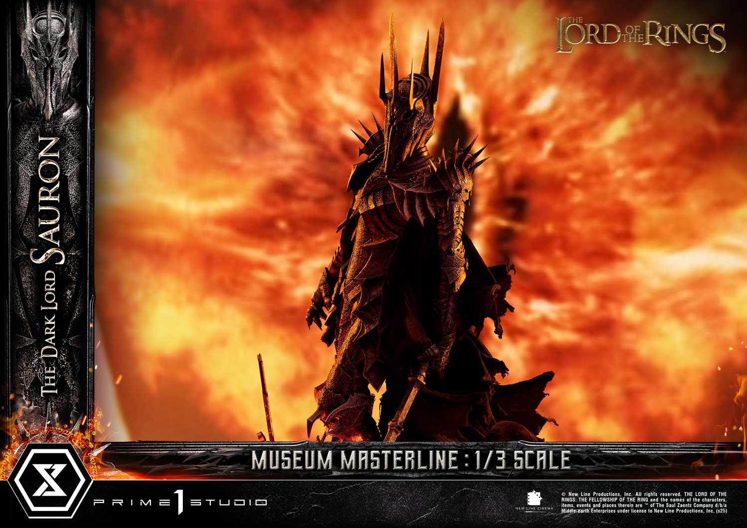 The Lord of the Rings - Museum Masterline The Dark Lord Sauron collectible scale model made of plastics by Tokyo Figure