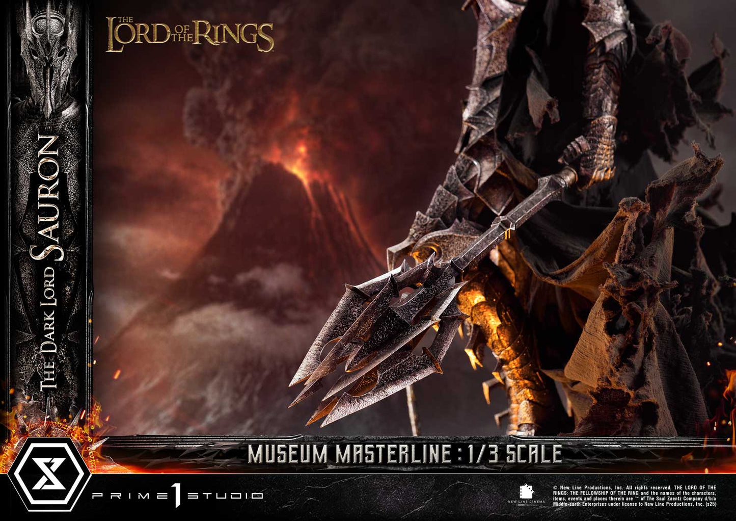 The Lord of the Rings - Museum Masterline The Dark Lord Sauron collectible scale model made of plastics by Tokyo Figure