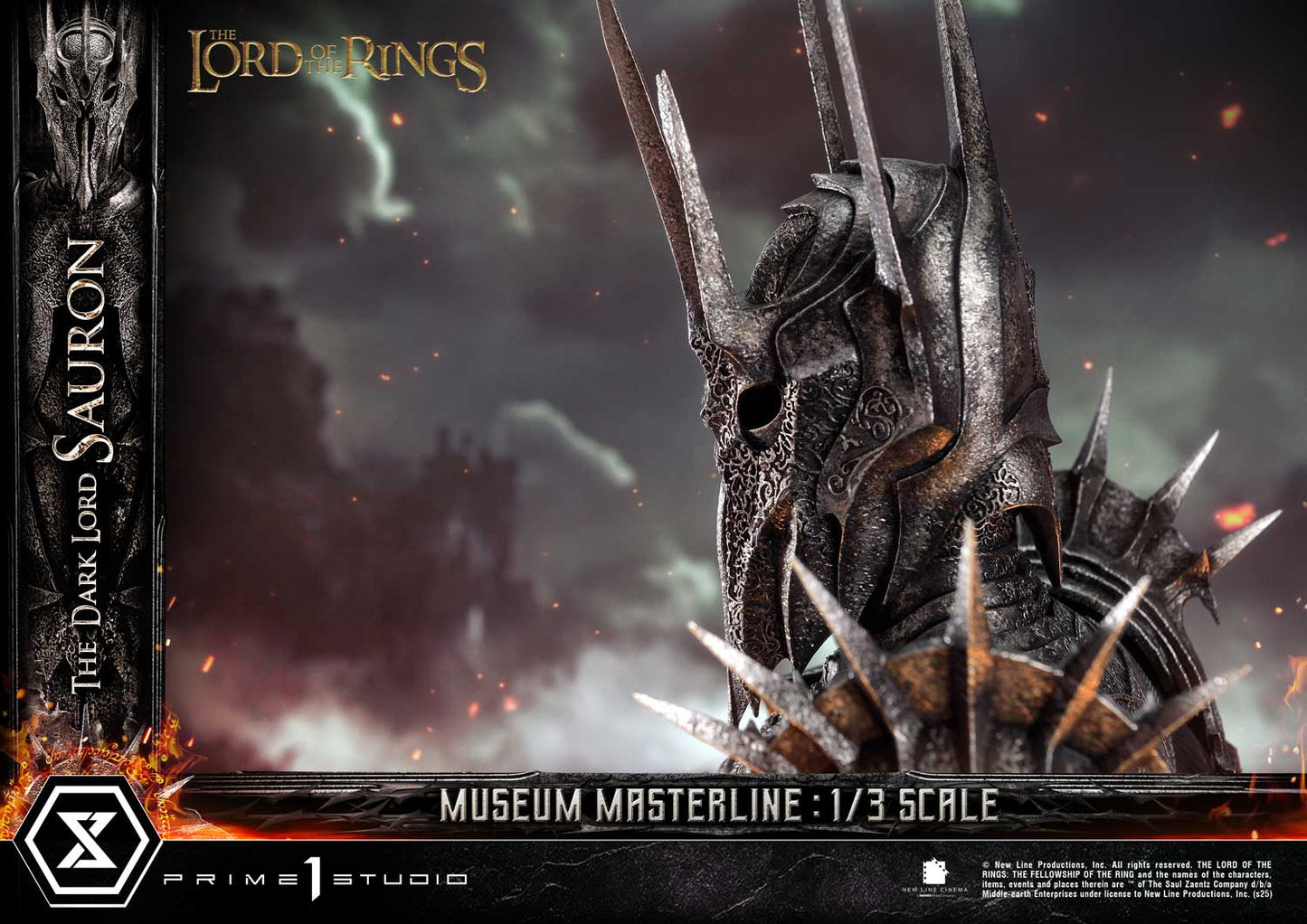 The Lord of the Rings - Museum Masterline The Dark Lord Sauron collectible scale model made of plastics by Tokyo Figure