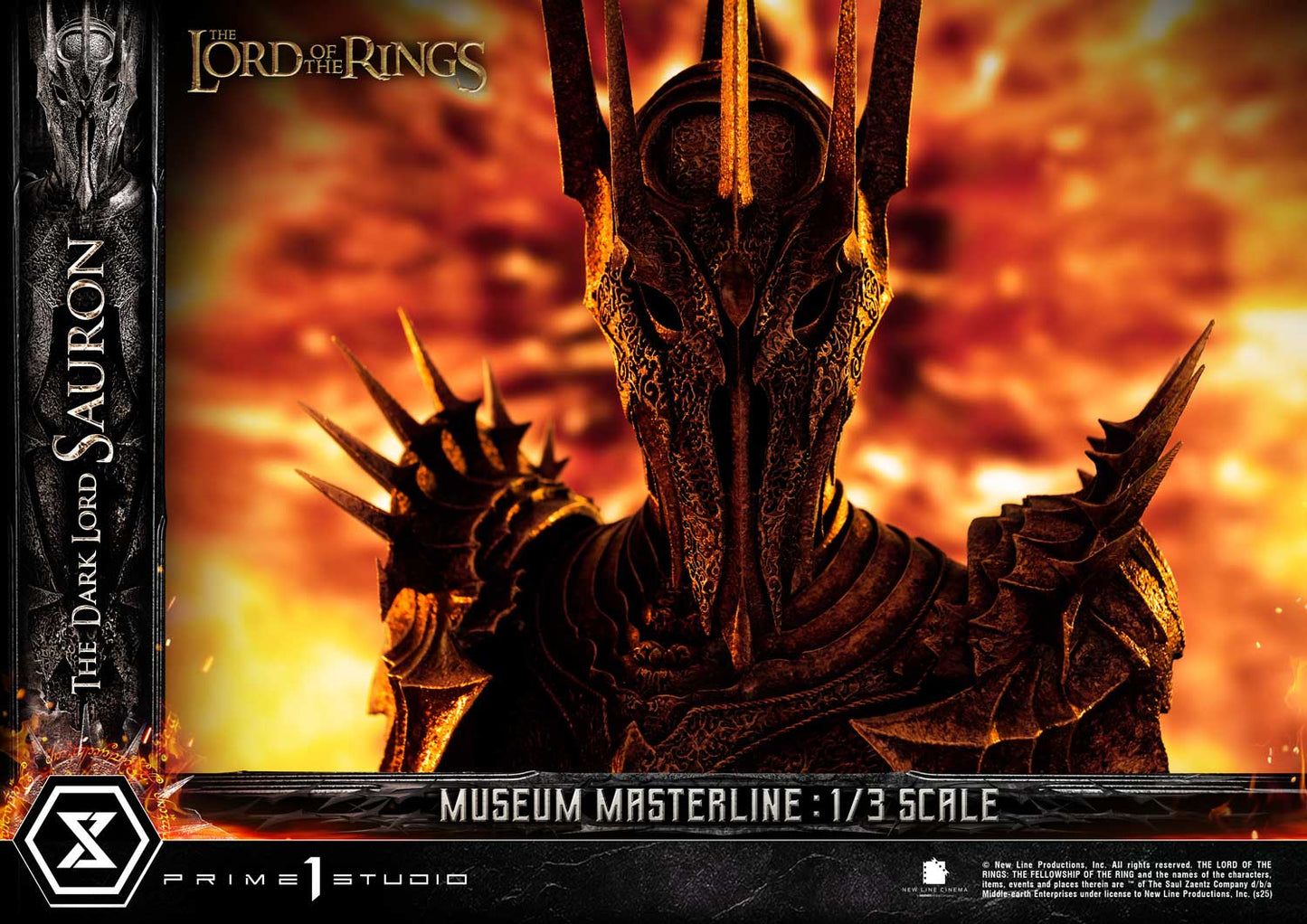 The Lord of the Rings - Museum Masterline The Dark Lord Sauron collectible scale model made of plastics by Tokyo Figure