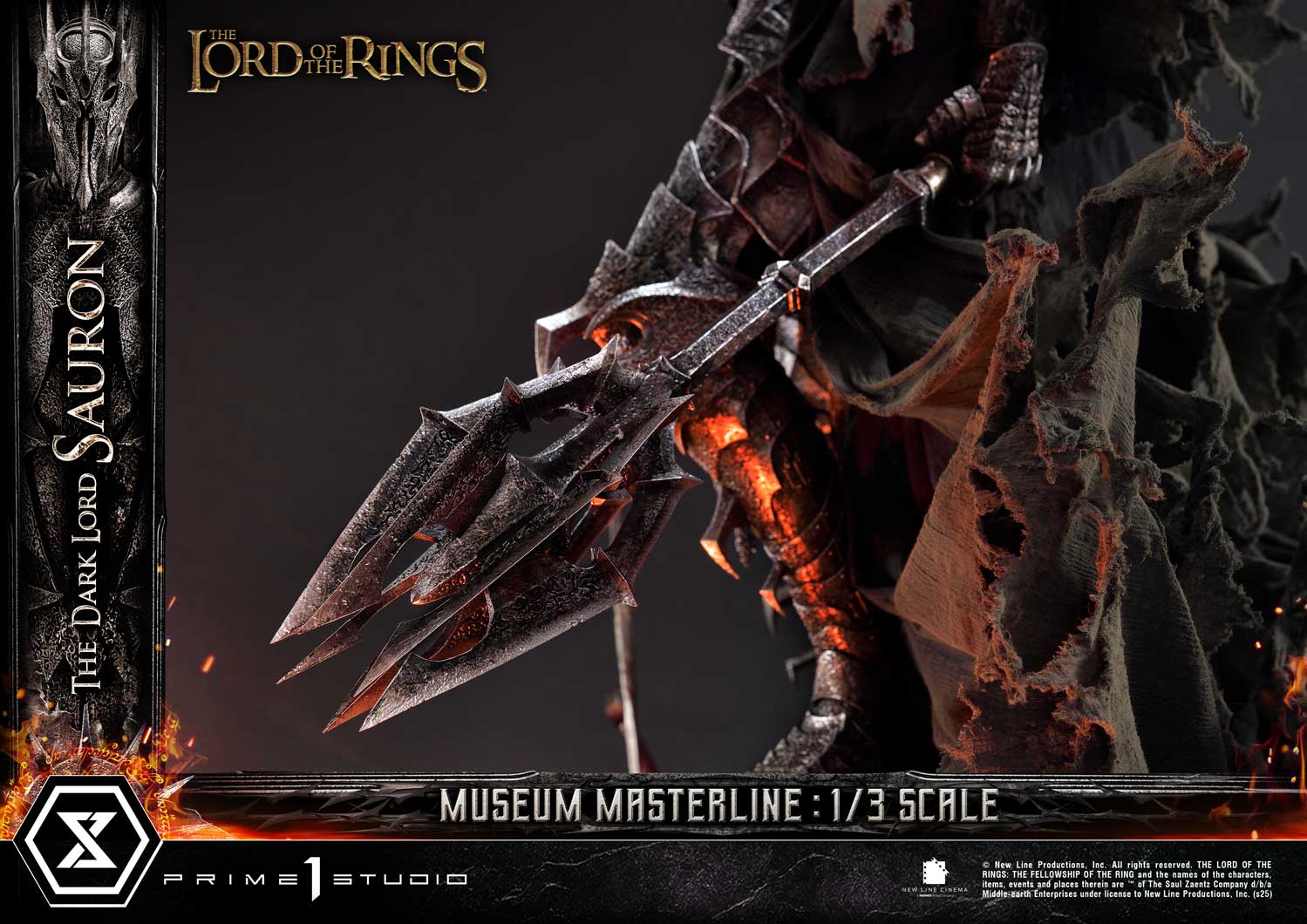 The Lord of the Rings - Museum Masterline The Dark Lord Sauron collectible scale model made of plastics by Tokyo Figure