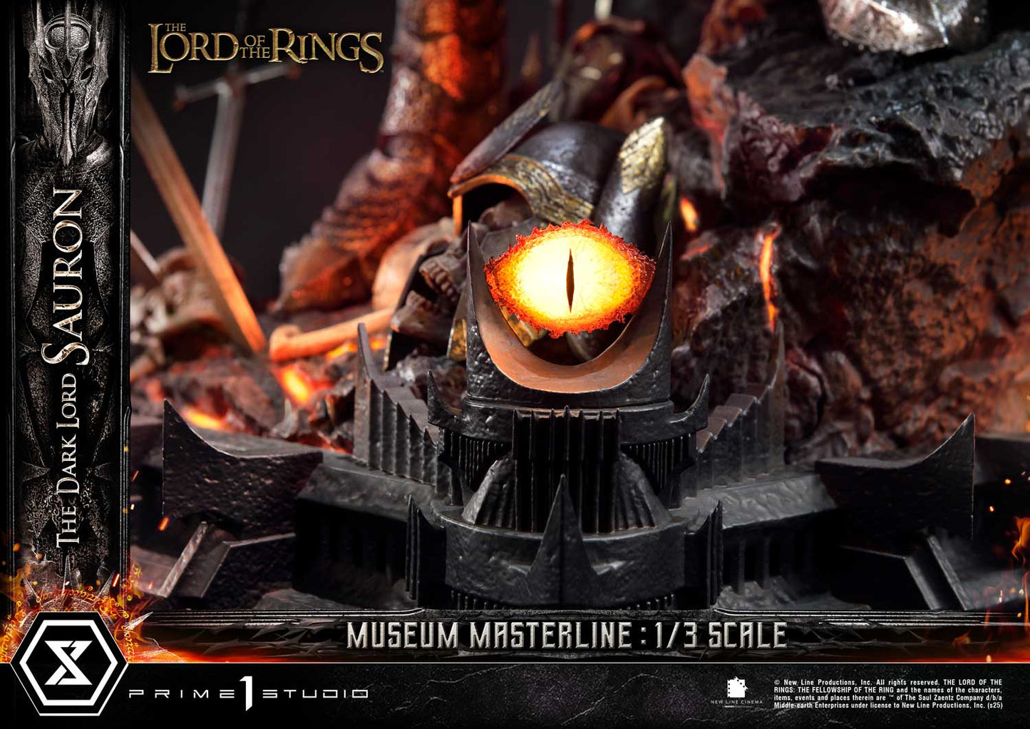 The Lord of the Rings - Museum Masterline The Dark Lord Sauron collectible scale model made of plastics by Tokyo Figure