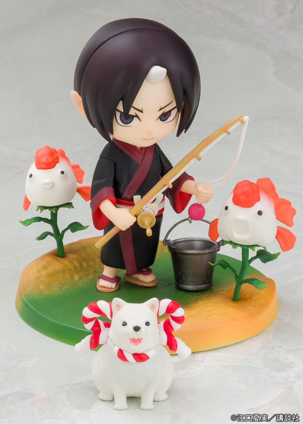 Hakotoniwa Hozuki & Shiro collectible scale model made of plastics by Tokyo Figure