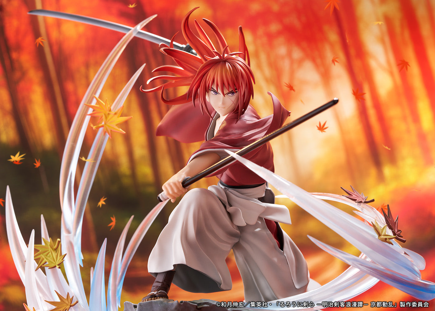 Kenshin Himura Souryusen Version 1/7 Scale collectible scale model made of plastics by Tokyo Figure