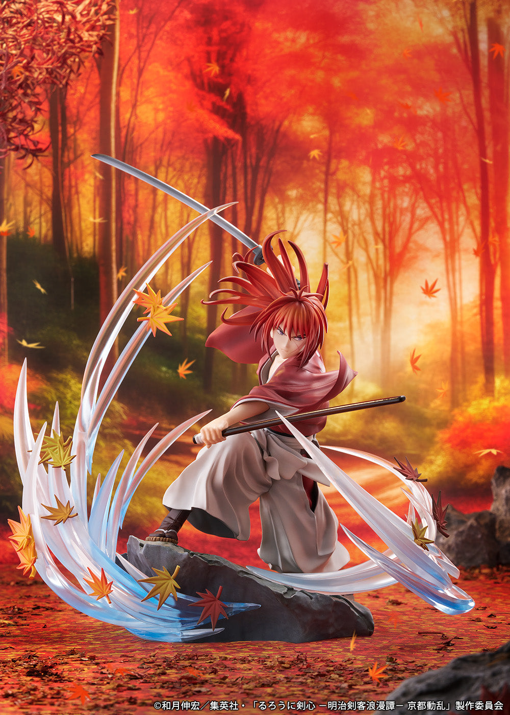 Kenshin Himura Souryusen Version 1/7 Scale collectible scale model made of plastics by Tokyo Figure