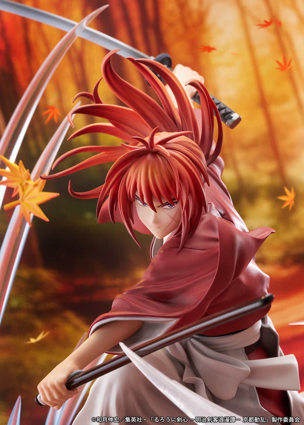 Kenshin Himura Souryusen Version 1/7 Scale collectible scale model made of plastics by Tokyo Figure