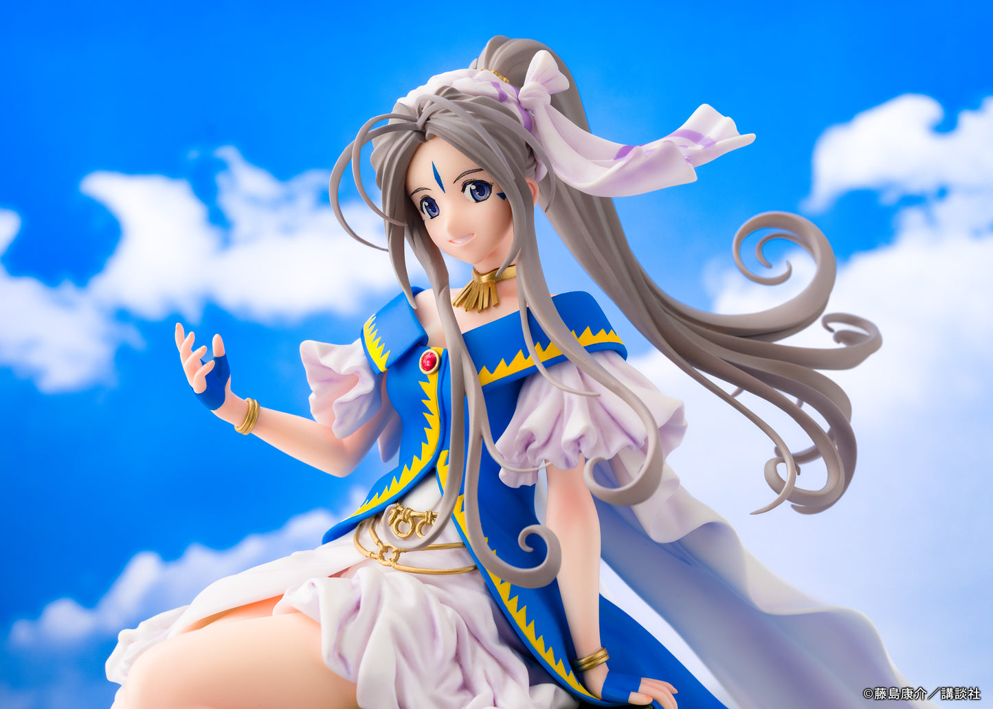 Oh My Goddess! Figure Belldandy collectible scale model made of plastics by Tokyo Figure