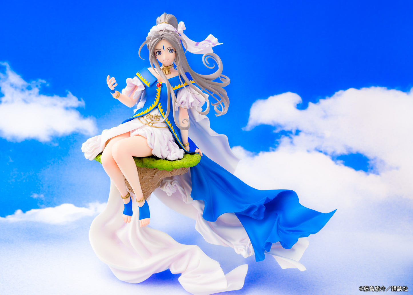 Oh My Goddess! Figure Belldandy collectible scale model made of plastics by Tokyo Figure