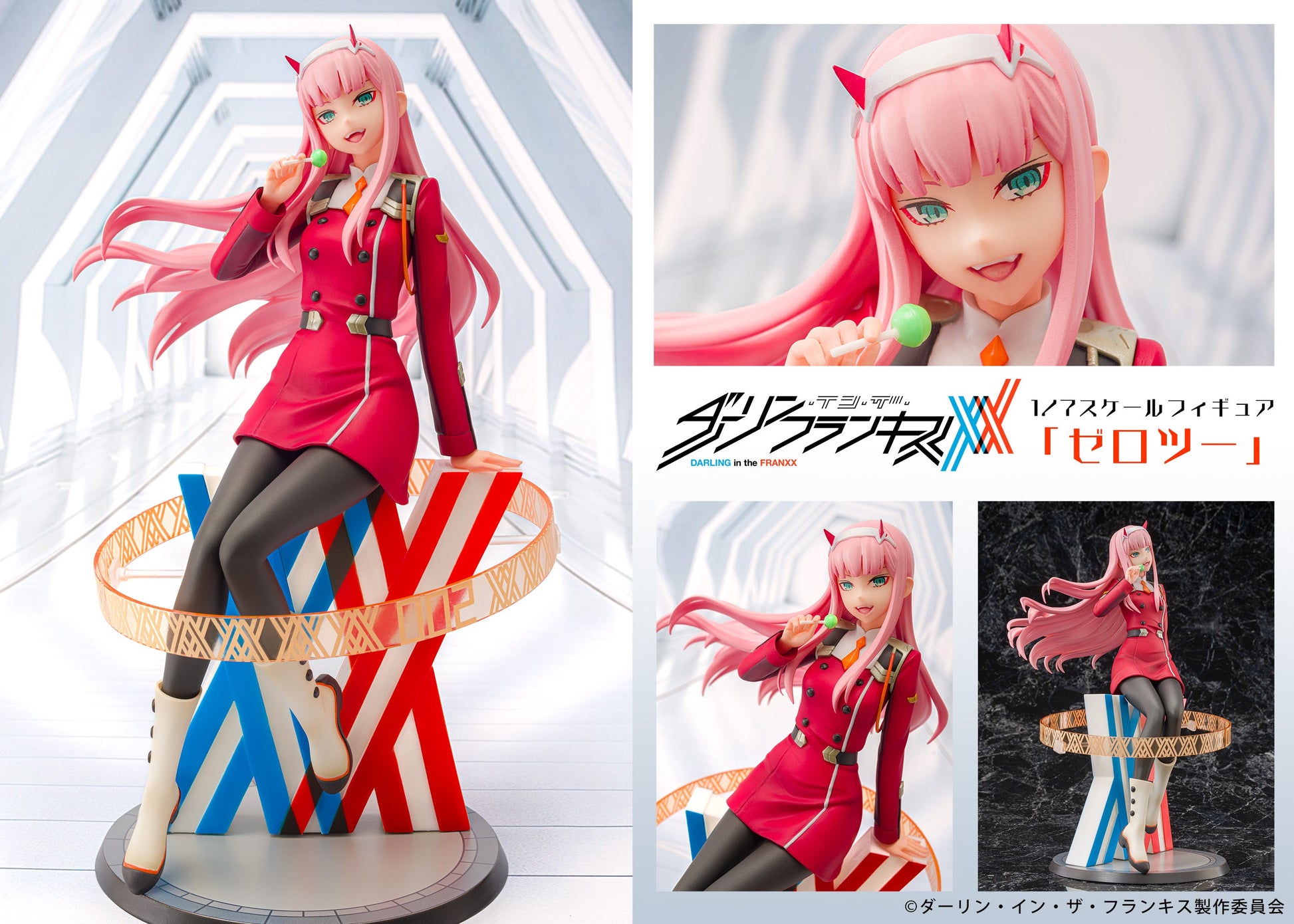 Zero Two 1/7 Scale Figure collectible scale model made of plastics by Tokyo Figure