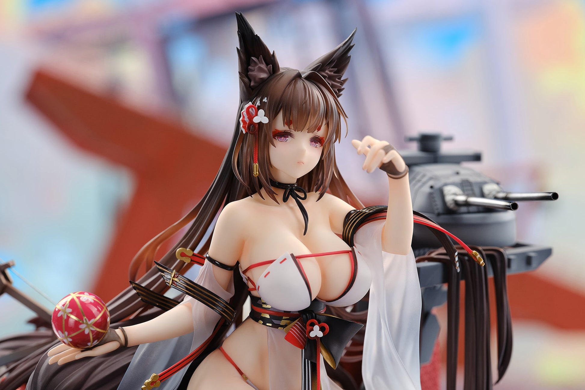 Azur Lane Amagi Shizuku Hashirimizu Ver collectible scale model made of plastics by Tokyo Figure