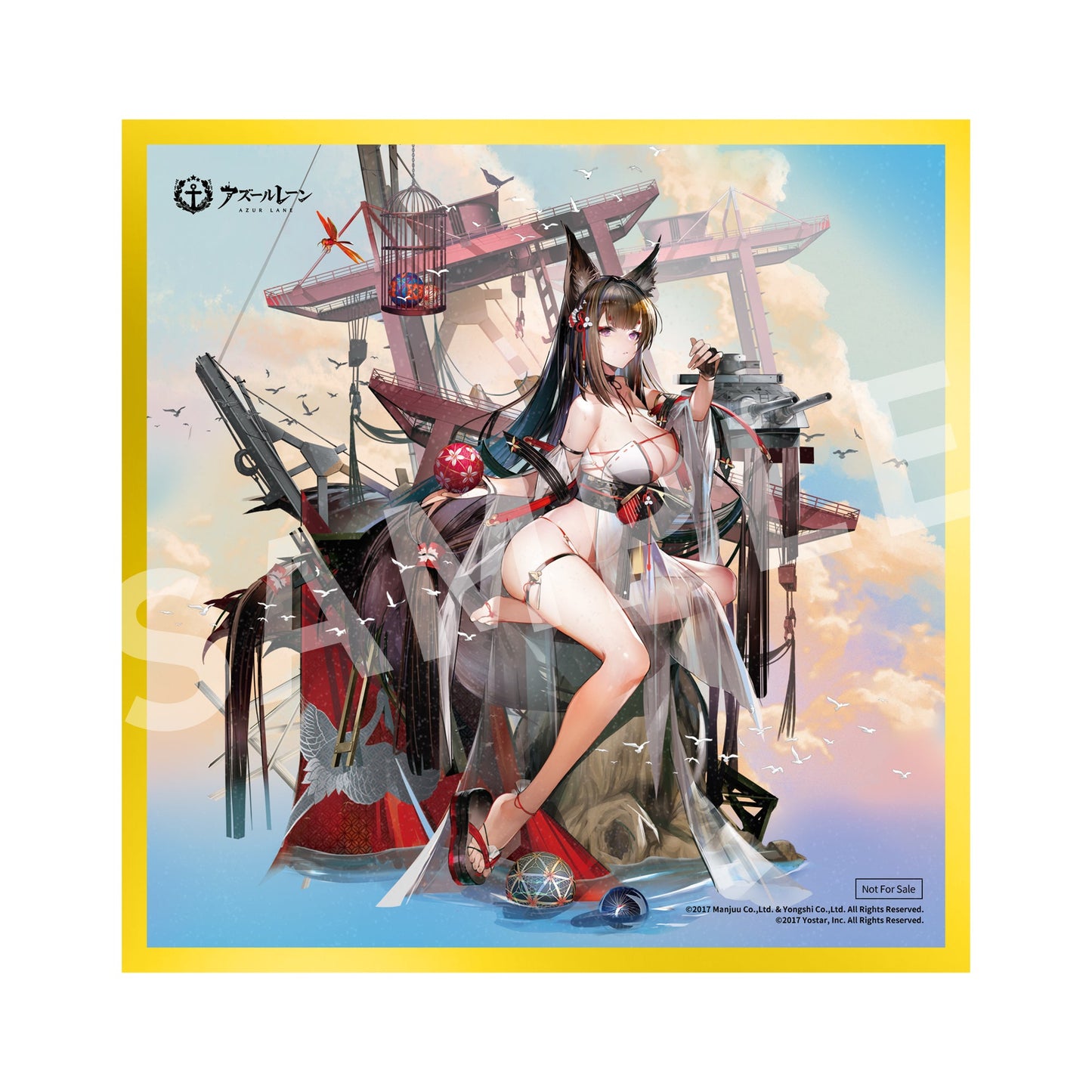 Azur Lane Amagi Shizuku Hashirimizu Ver collectible scale model made of plastics by Tokyo Figure