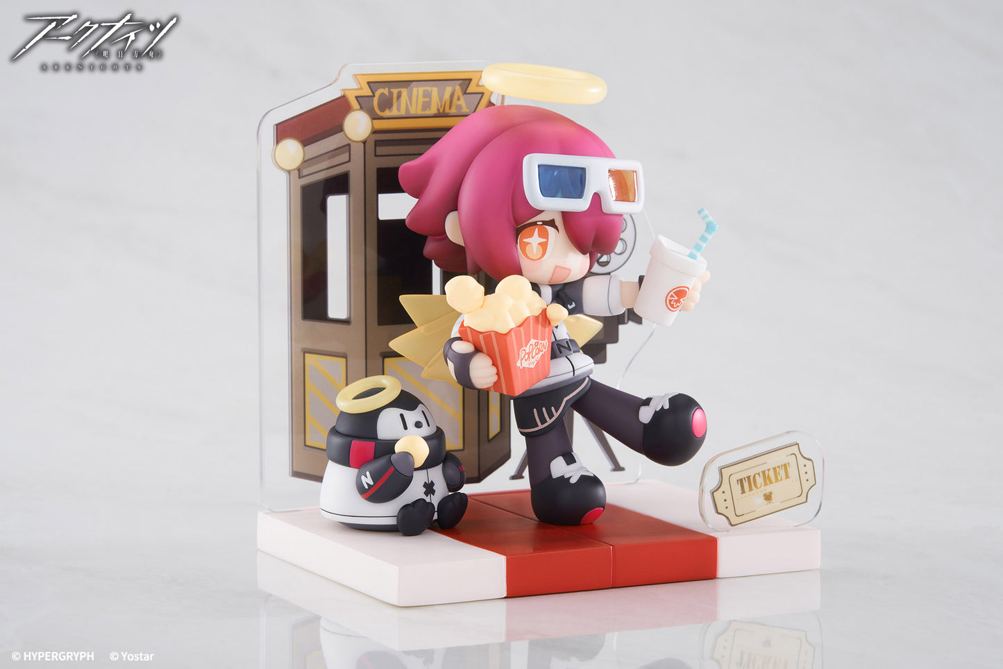 Dessert Time Mini Series Exusiai collectible scale model made of plastics by Tokyo Figure