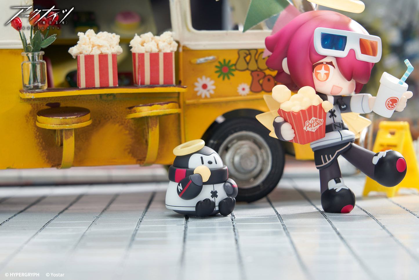 Dessert Time Mini Series Exusiai collectible scale model made of plastics by Tokyo Figure