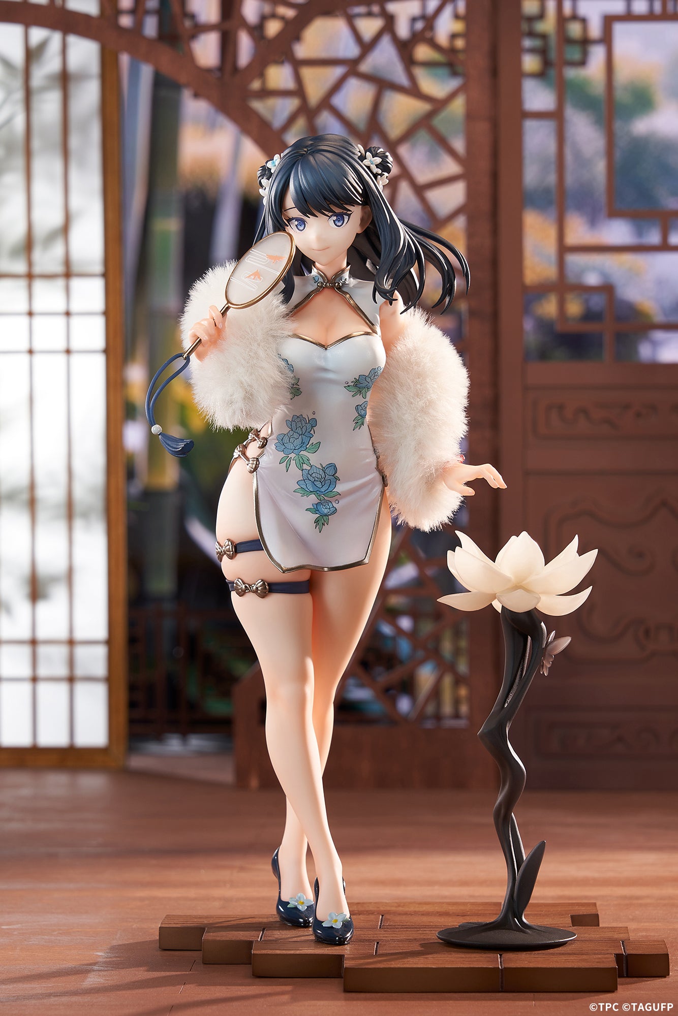 Takarada Rikka China Dress Ver. collectible scale model made of plastics by Tokyo Figure