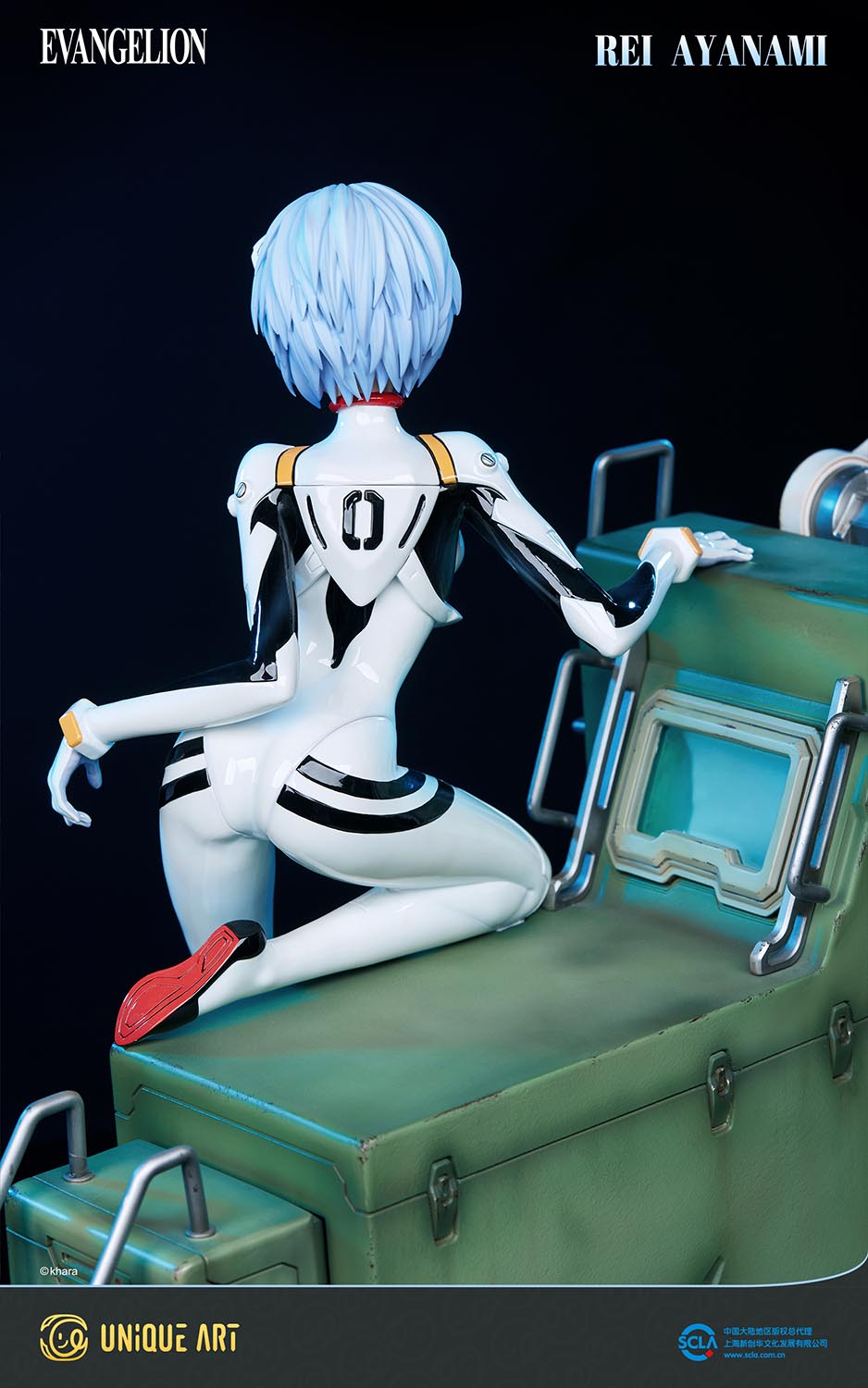Ayanami Rei Collection Grade Figure collectible scale model made of plastics by Tokyo Figure