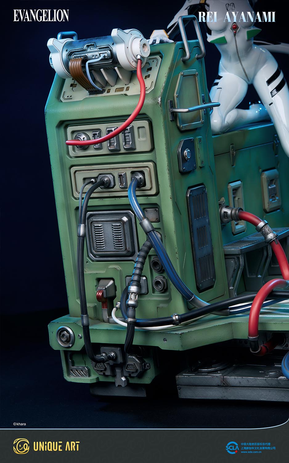 Ayanami Rei Collection Grade Figure collectible scale model made of plastics by Tokyo Figure