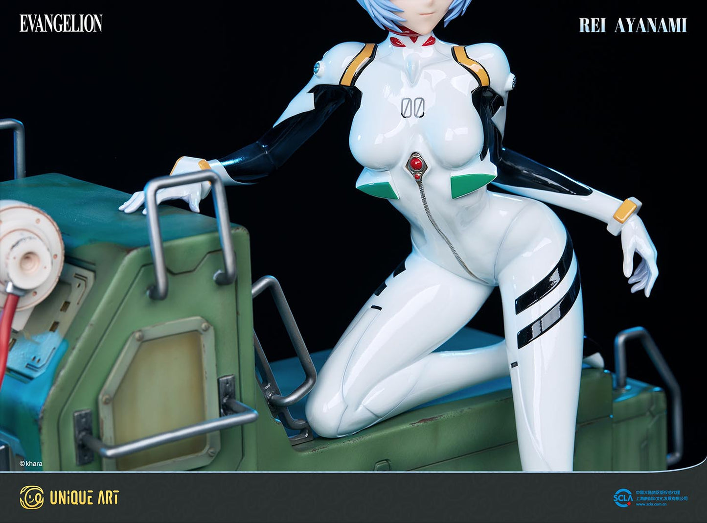 Ayanami Rei Collection Grade Figure collectible scale model made of plastics by Tokyo Figure