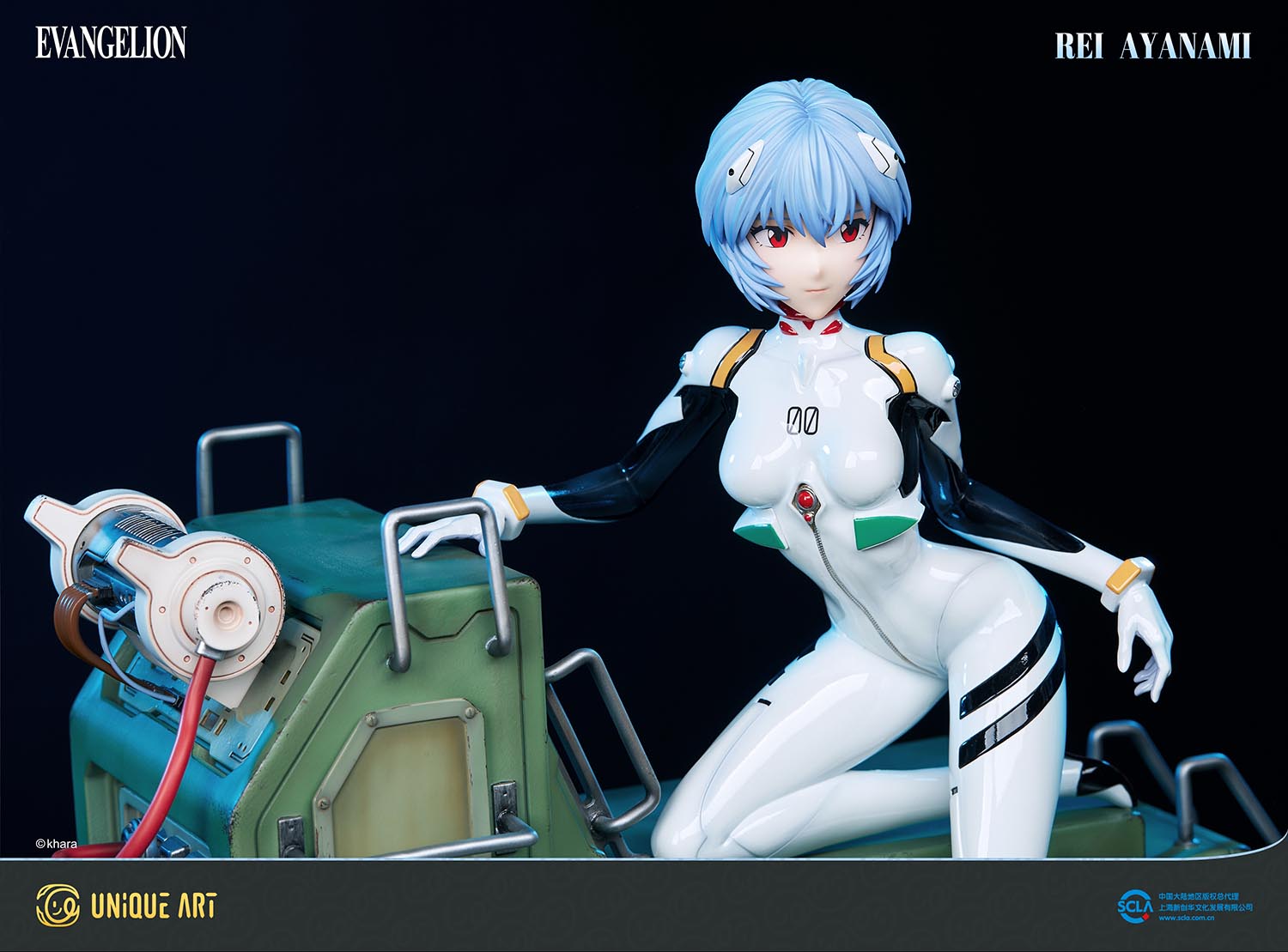 Ayanami Rei Collection Grade Figure collectible scale model made of plastics by Tokyo Figure