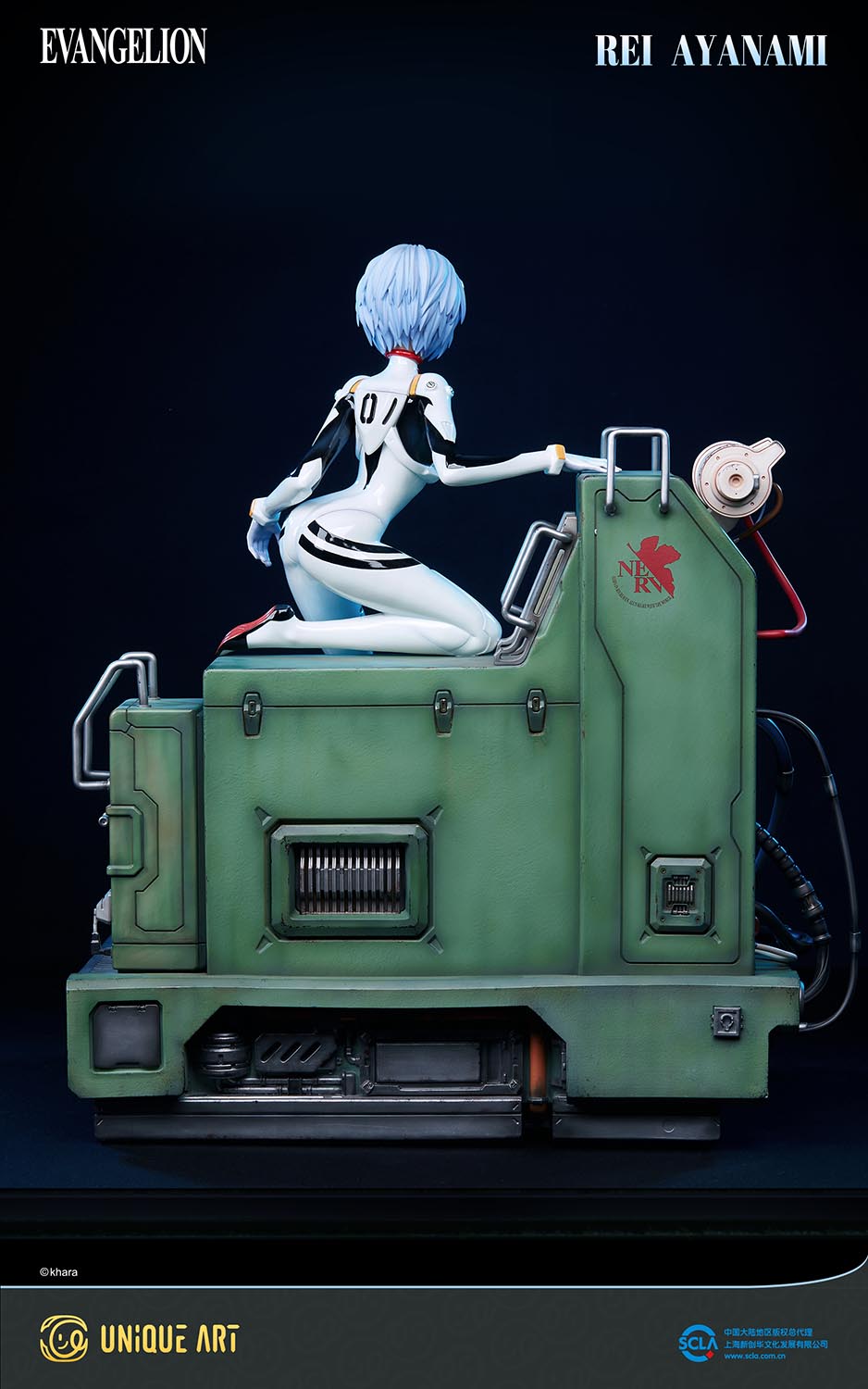 Ayanami Rei Collection Grade Figure collectible scale model made of plastics by Tokyo Figure