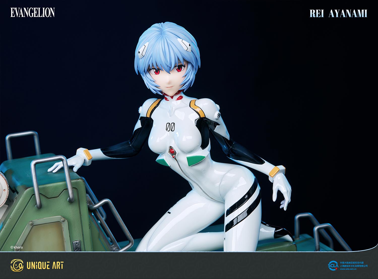 Ayanami Rei Collection Grade Figure collectible scale model made of plastics by Tokyo Figure