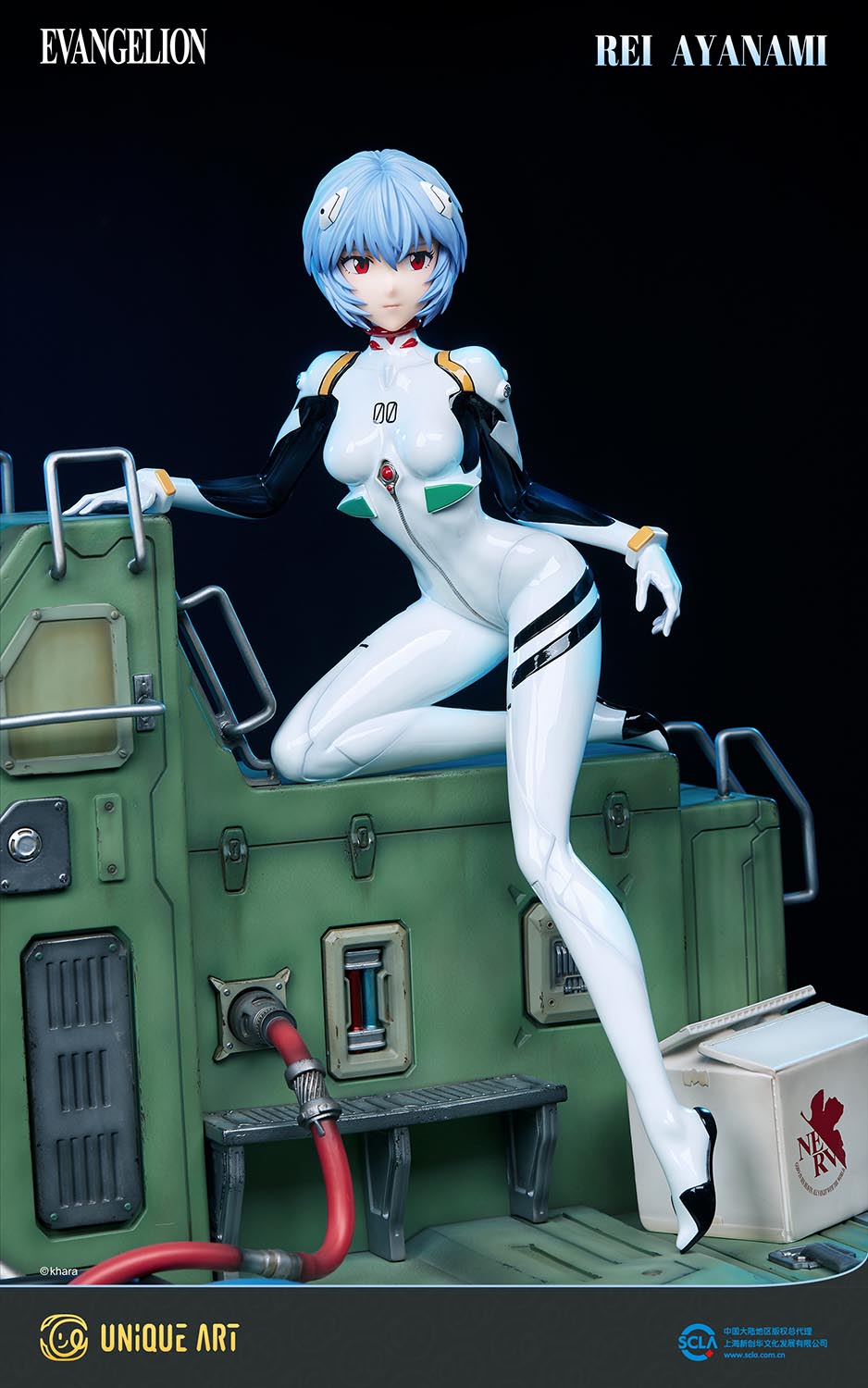 Ayanami Rei Collection Grade Figure collectible scale model made of plastics by Tokyo Figure