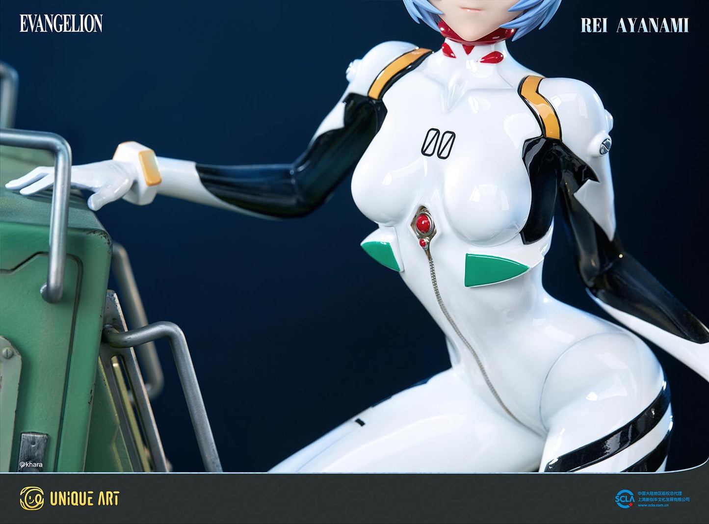 Ayanami Rei Collection Grade Figure collectible scale model made of plastics by Tokyo Figure