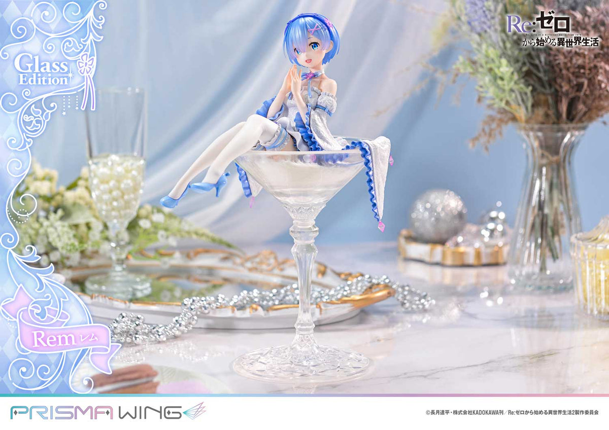 Re:ZERO -Starting Life in Another World- - PRISMA WING Rem Glass Edition 1/7 Scale Figure collectible scale model made of plastics by Tokyo Figure