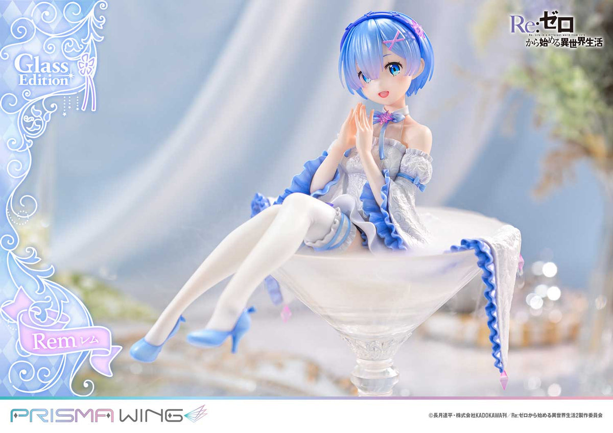 Re:ZERO -Starting Life in Another World- - PRISMA WING Rem Glass Edition 1/7 Scale Figure collectible scale model made of plastics by Tokyo Figure