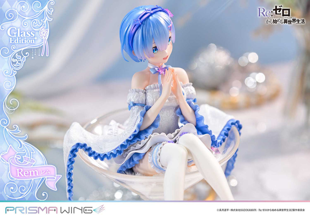 Re:ZERO -Starting Life in Another World- - PRISMA WING Rem Glass Edition 1/7 Scale Figure collectible scale model made of plastics by Tokyo Figure