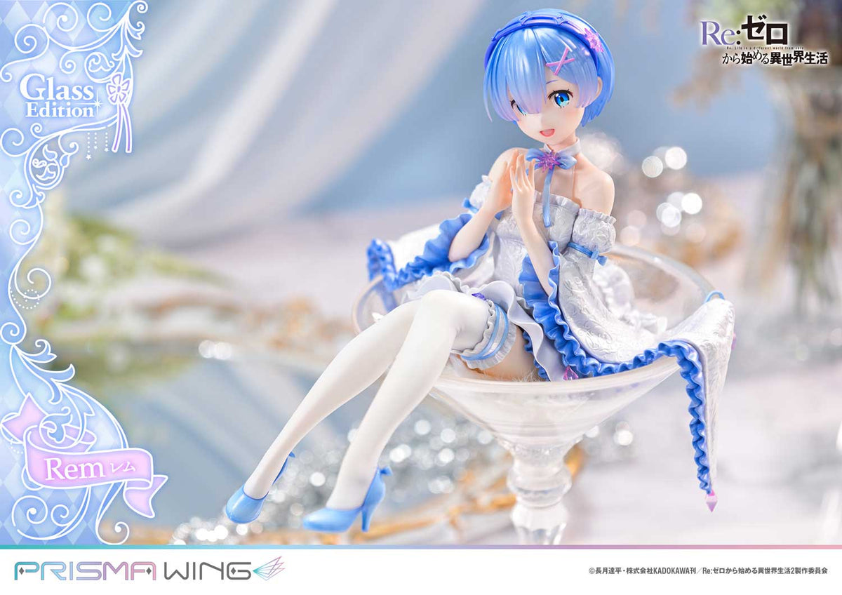 Re:ZERO -Starting Life in Another World- - PRISMA WING Rem Glass Edition 1/7 Scale Figure collectible scale model made of plastics by Tokyo Figure