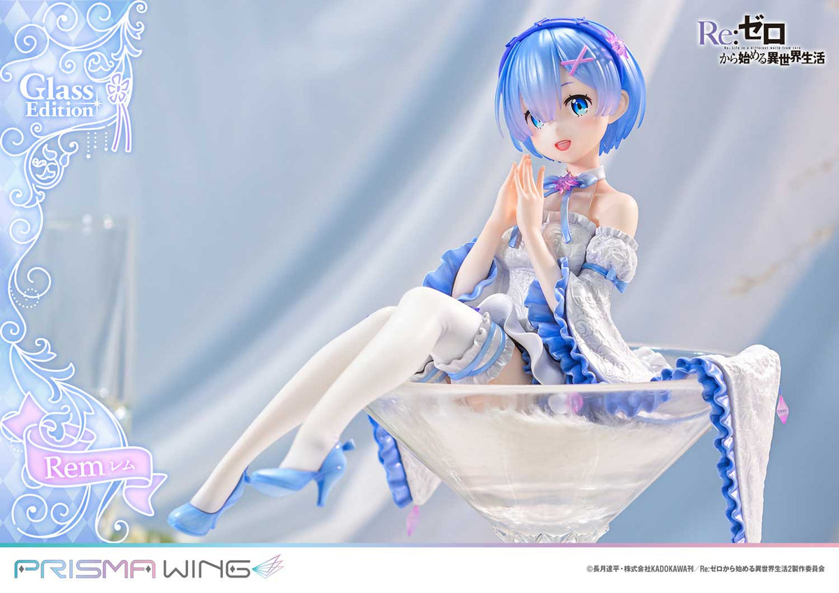 Re:ZERO -Starting Life in Another World- - PRISMA WING Rem Glass Edition 1/7 Scale Figure collectible scale model made of plastics by Tokyo Figure