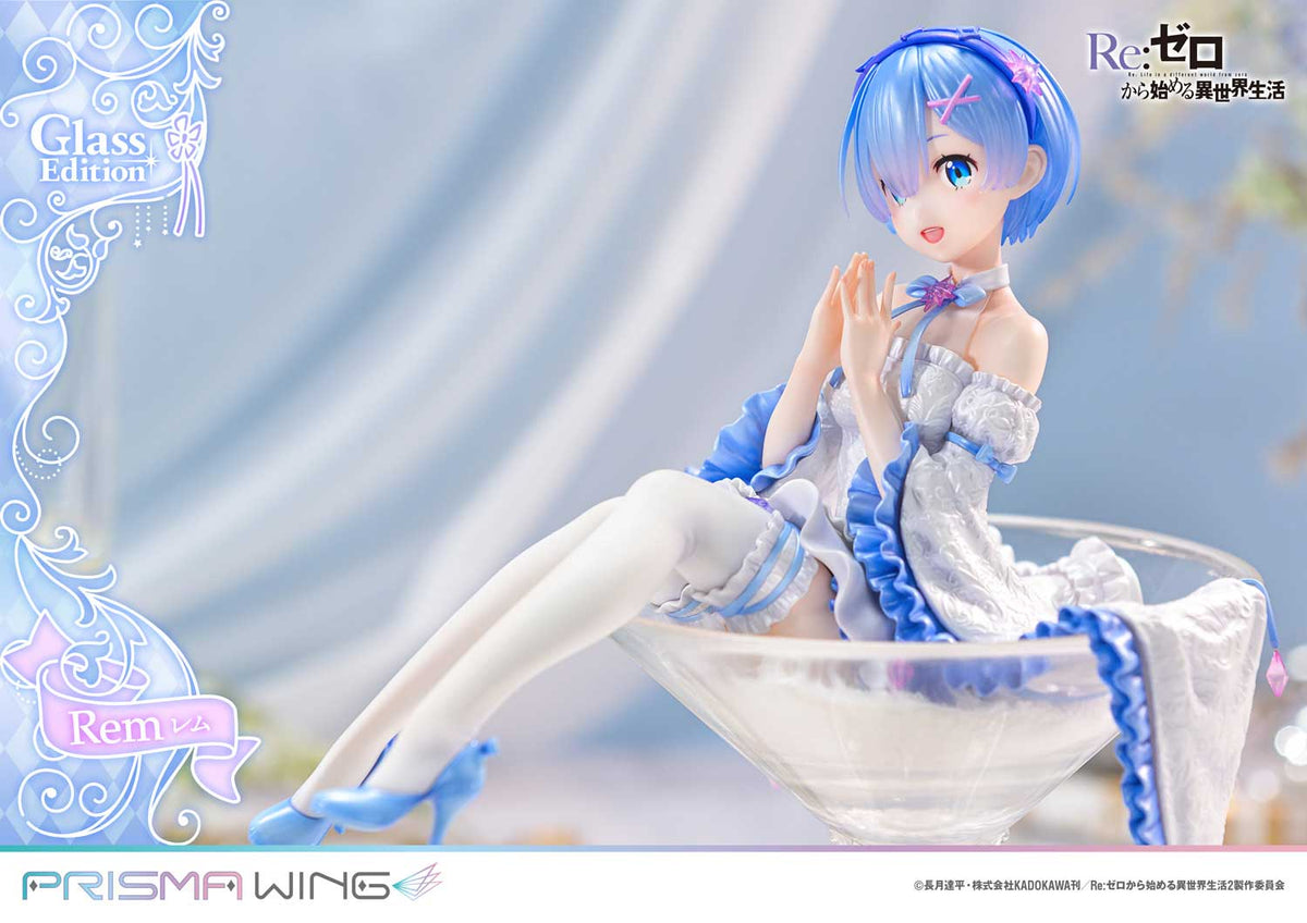 Re:ZERO -Starting Life in Another World- - PRISMA WING Rem Glass Edition 1/7 Scale Figure collectible scale model made of plastics by Tokyo Figure